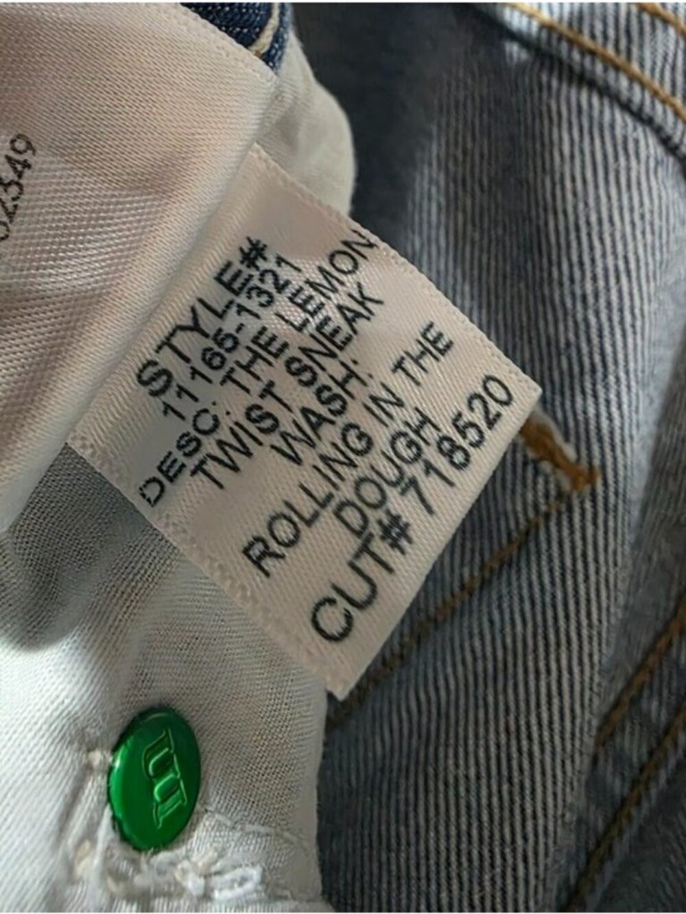 New! MOTHER The Lemon Twist High-Rise Flare Jeans - Picture 8 of 8